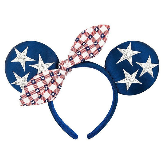 USA Americana Disney Minnie Ears Headband - All American Girl