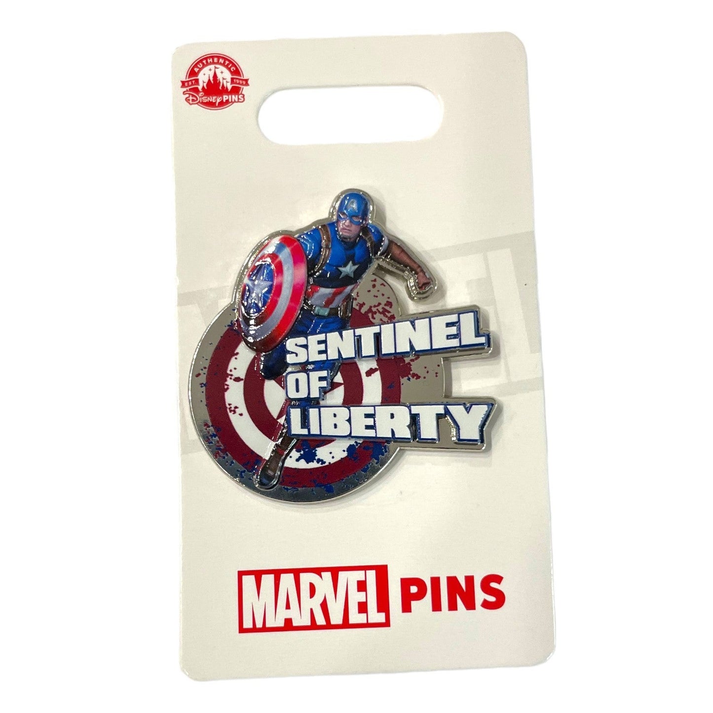 Disney Parks Sentinel of Liberty Captain America Marvel Pin