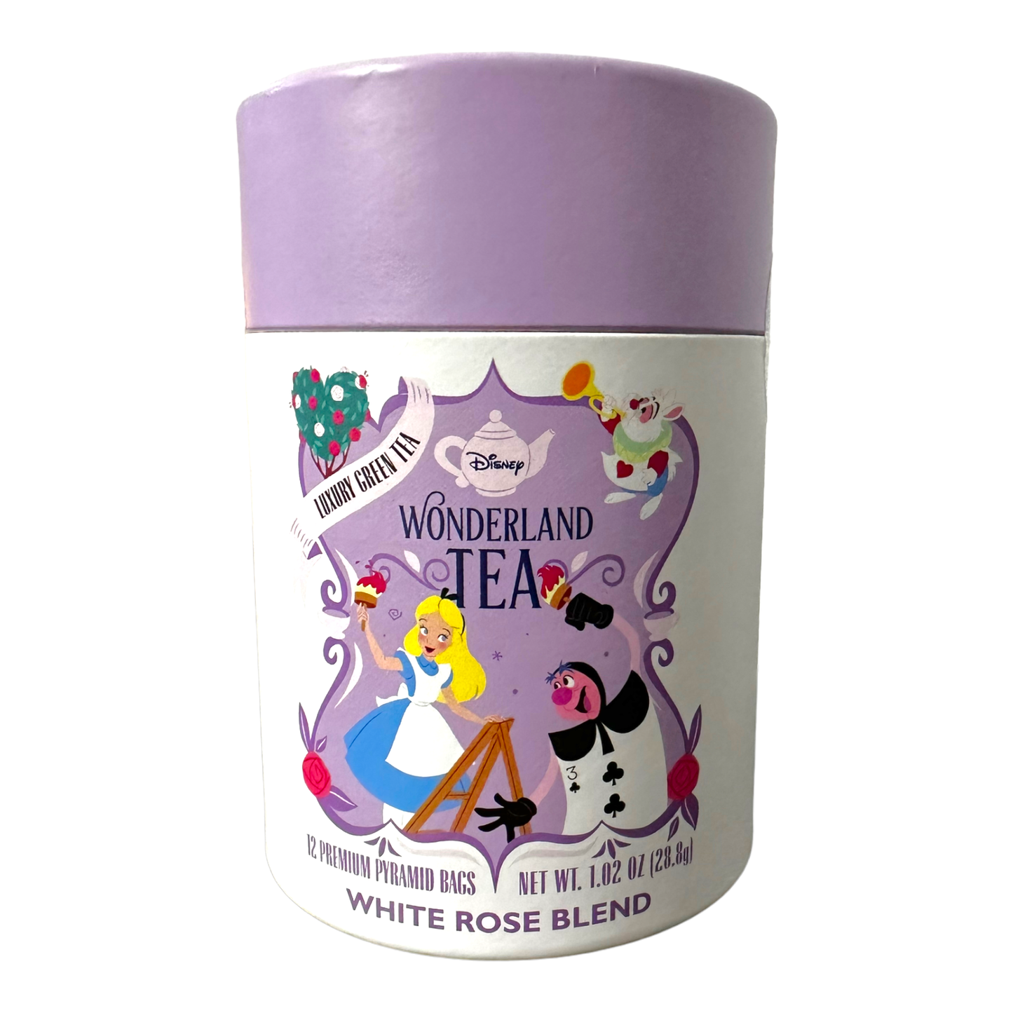 White Rose Blend Disney Wonderland Tea Pyramid Bags - 12 Count