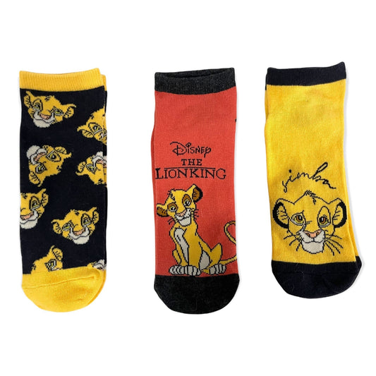 The Lion King Trainer Socks - Pack of 3
