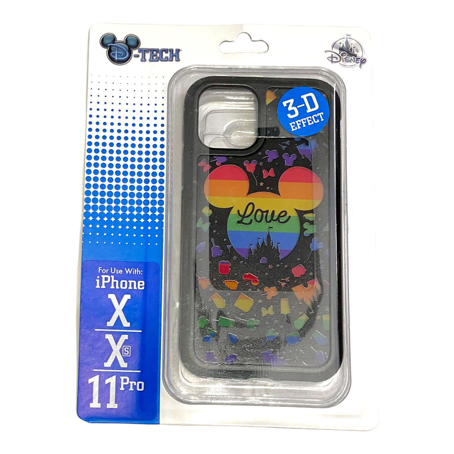 D-Tech Love Rainbow Pride Park Icons Phone Case - iPhone X / iPhone XS / iPhone 11 Pro