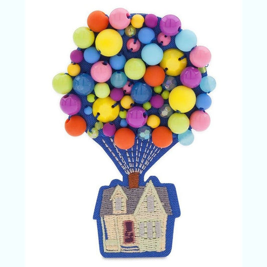 Up House with Balloons Patch - PatchD
