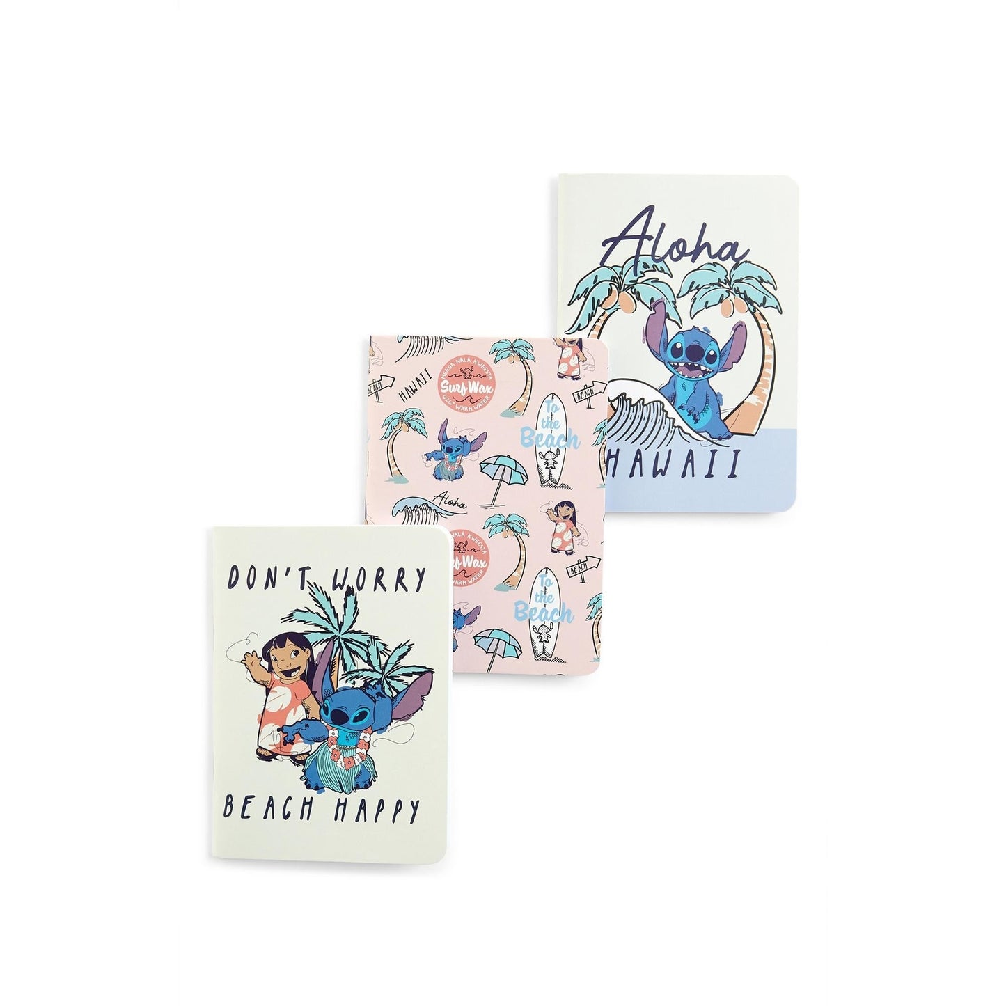 Lilo and Stitch A6 Notebooks - Set of 3