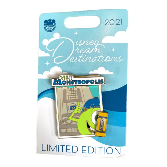 Disney Dream Destinations - Visit Monstropolis - Mike Wazowski from Monsters Inc - Limited Edition 2500