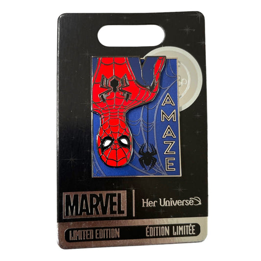 Her Universe Marvel Spiderman Amaze Pin - D23 Limited Edition