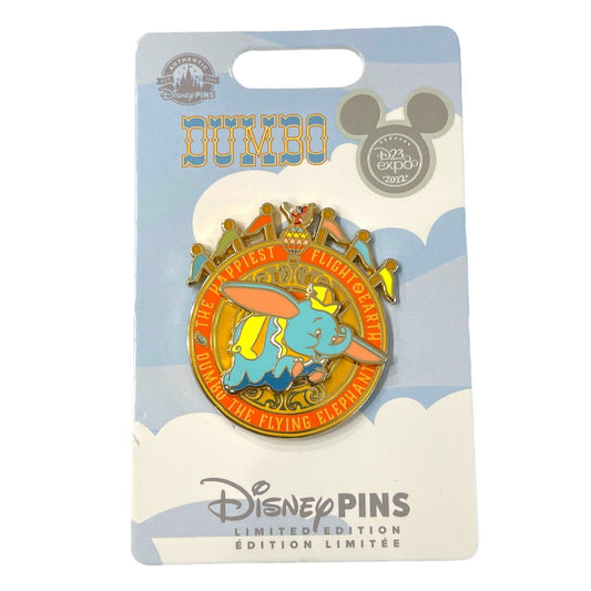 Dumbo The Flying Elephant Flags D23 Pin - Limited Edition