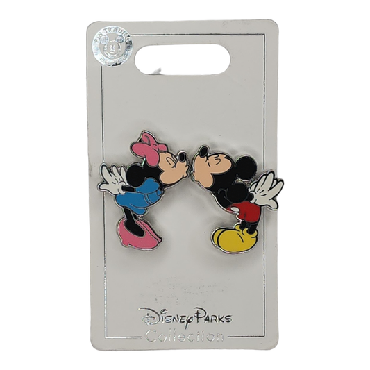 Magnetic Kissing Mickey Mouse And Minnie Mouse Pin
