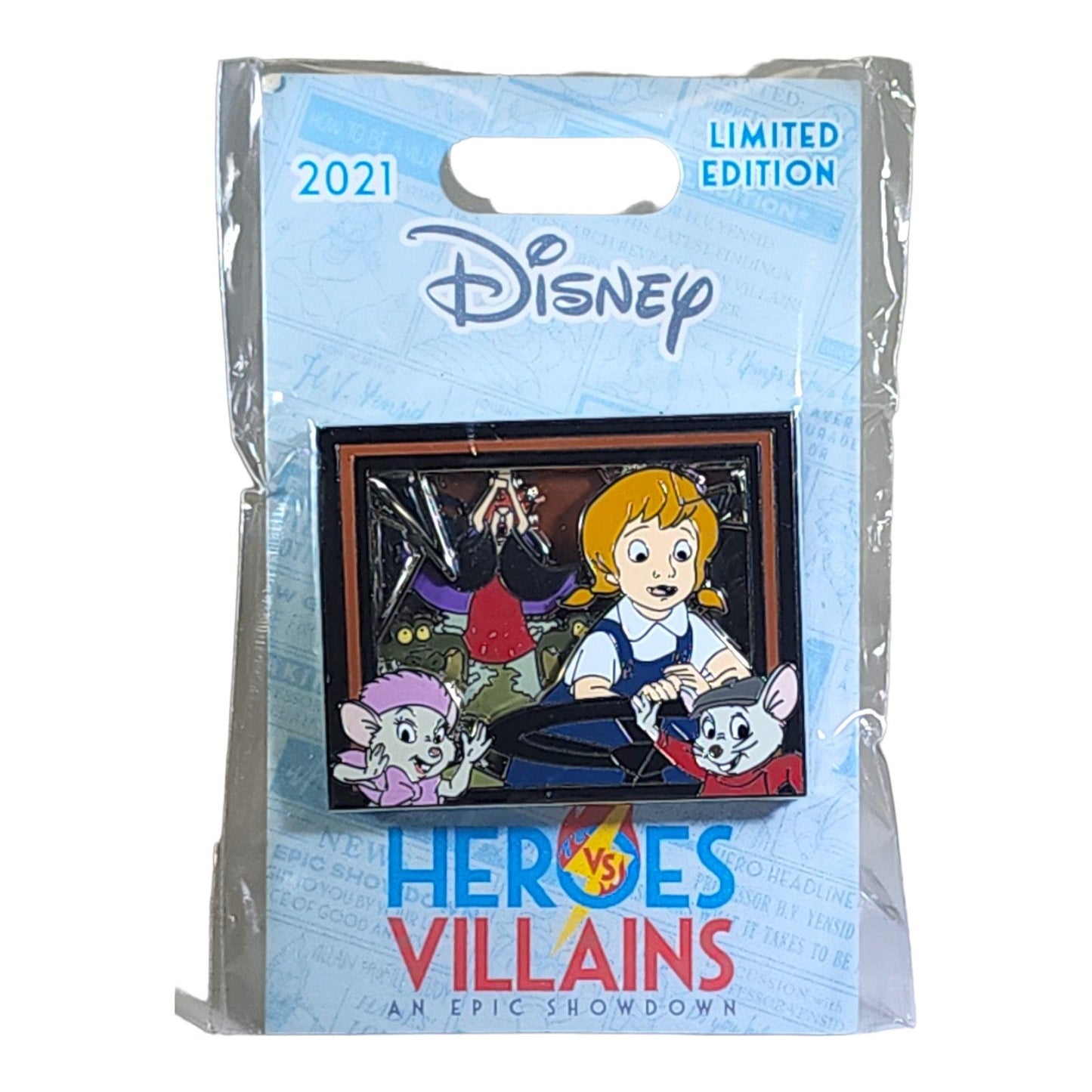 The Rescuers Multi-Plane Series - Heroes vs Villains Pin Event - Limited Edition 1000
