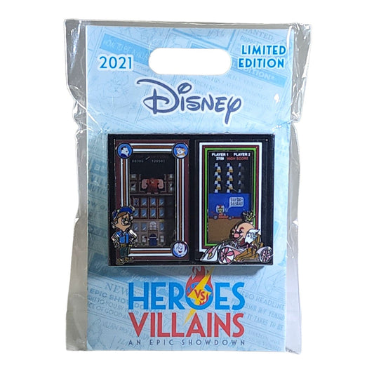 Wreck-It Ralph and Fix It Felix Multi-Plane Series - Heroes vs Villains Pin Event - Limited Edition 1000