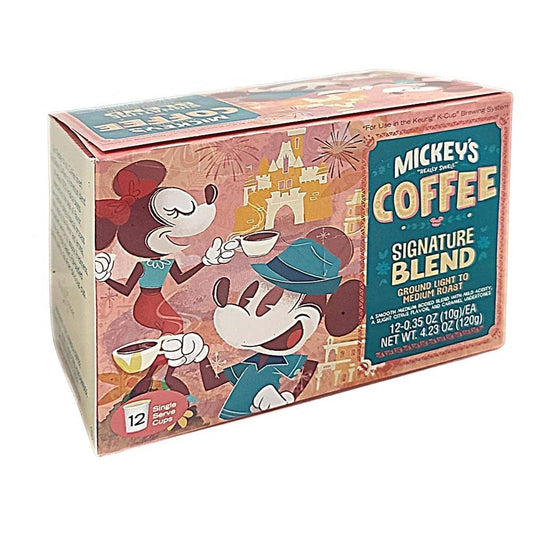 Mickey's Really Swell Signature Blend Disney Coffee K-Cups - Ground Light to Medium Roast