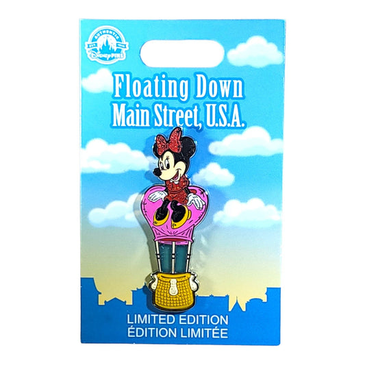 Minnie Mouse Floating Down Main Street USA Pin - Limited Edition 4000