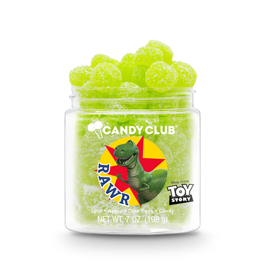 Rex Sour Apple Dino Eggs Candy - Toy Story
