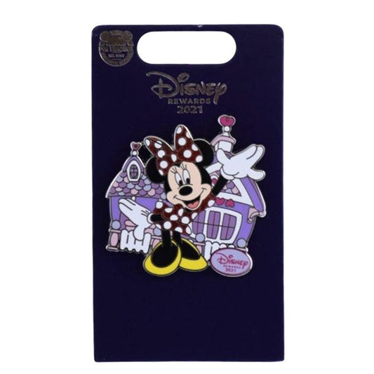 2021 Minnie Mouse Toon Town House  Visa Cardmember Pin