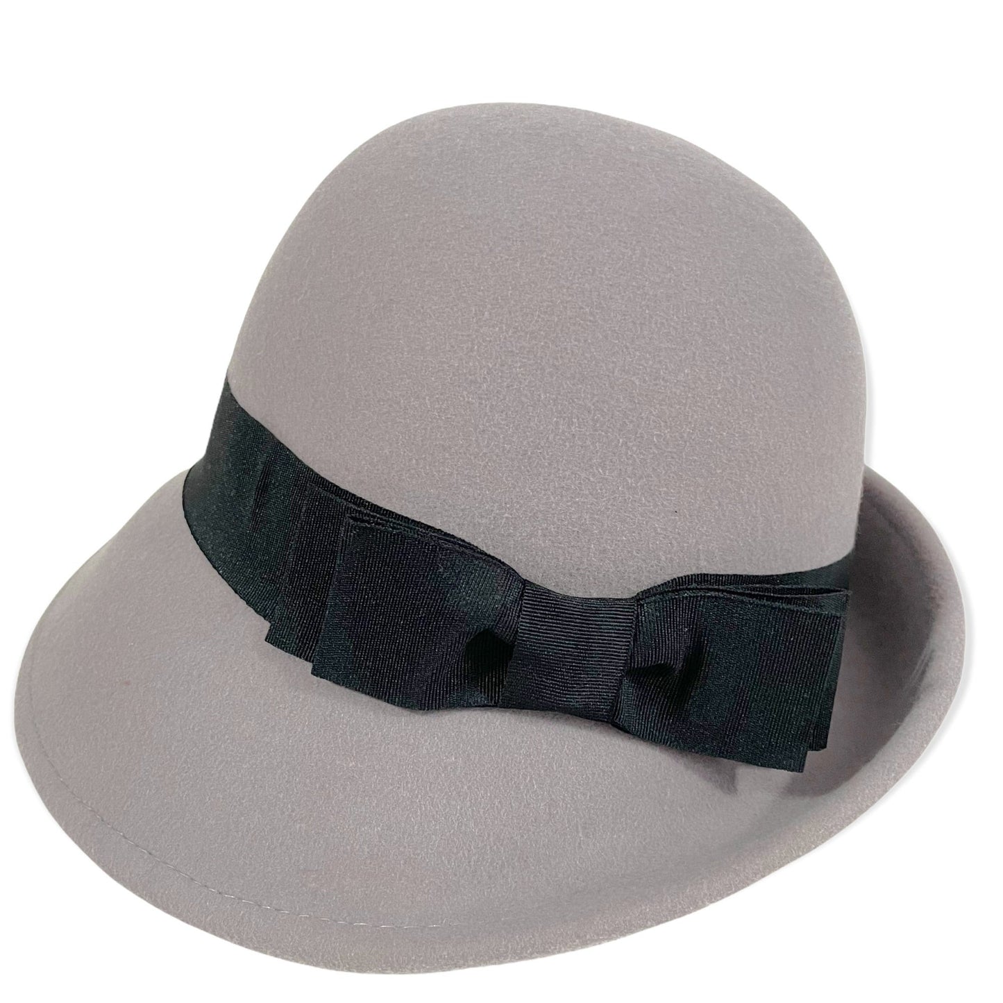 Grey Dapper Day Felt Disney Parks Bowler Hat for Women