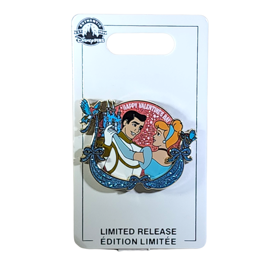 Cinderella and Prince Charming Valentine's Day 2022 Disney Pin