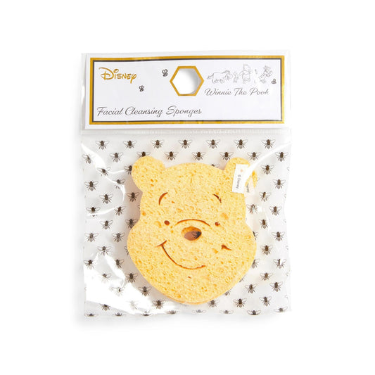 Winnie the Pooh Reusable Cleaning Facial Sponges - Set of 2