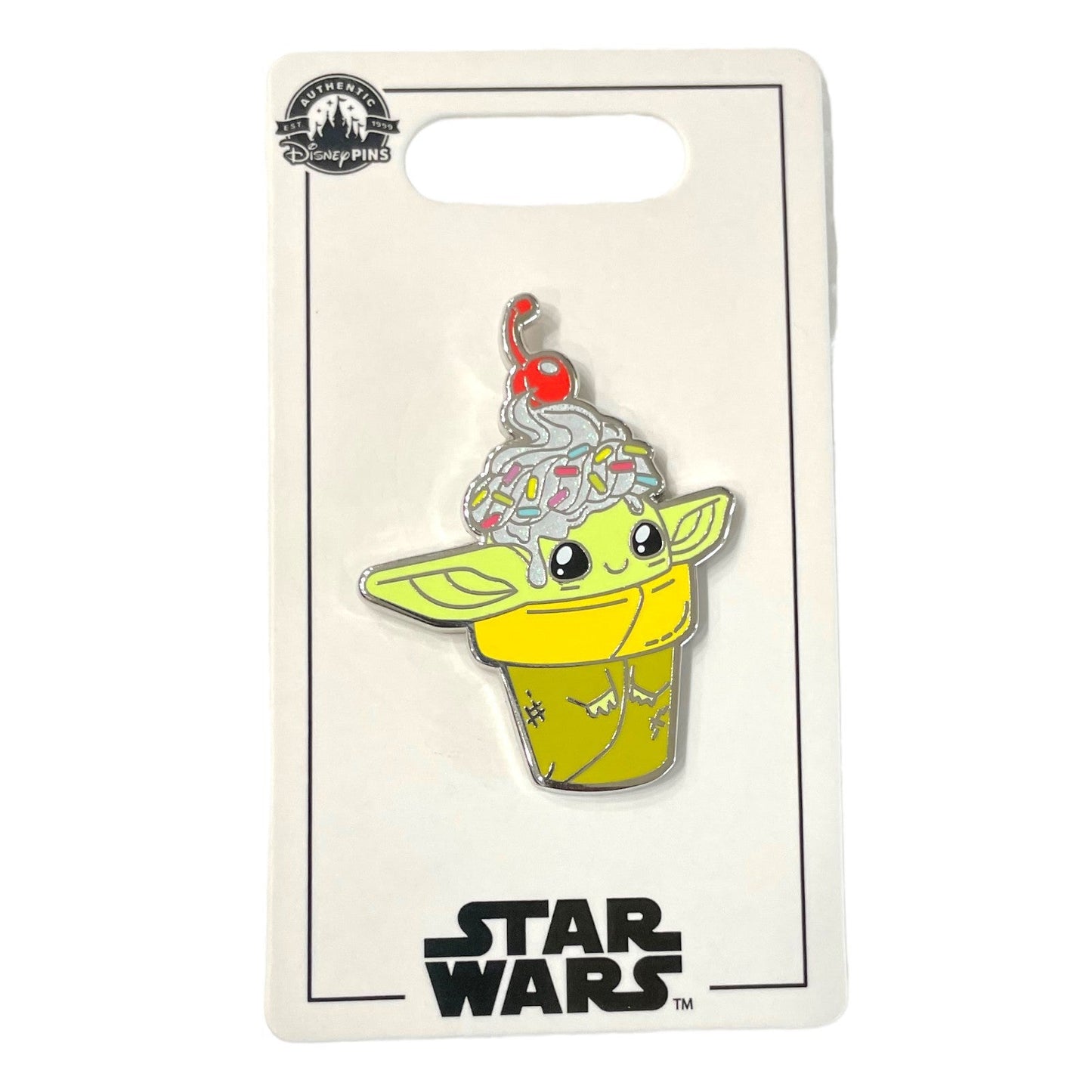Star Wars Baby Yoda Ice Cream Cone Pin