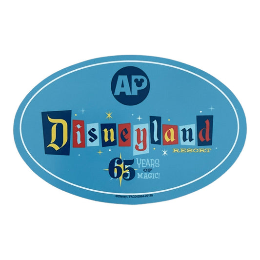 Disneyland Resort - 65 Years of Magic - Annual Passholder Magnet