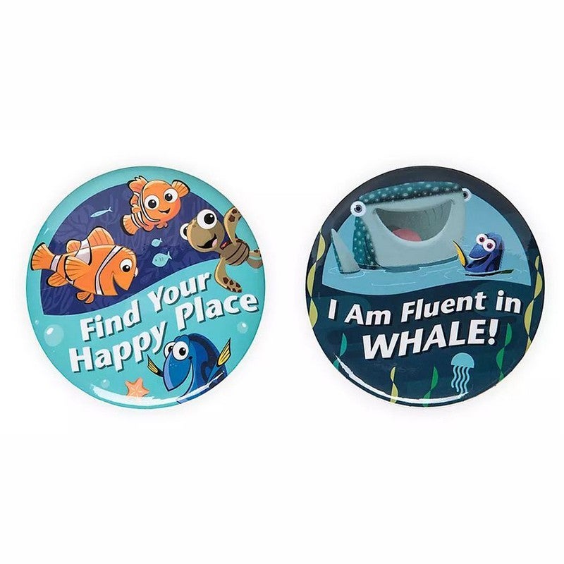 Finding Nemo / Finding Dory Disney Button Set
