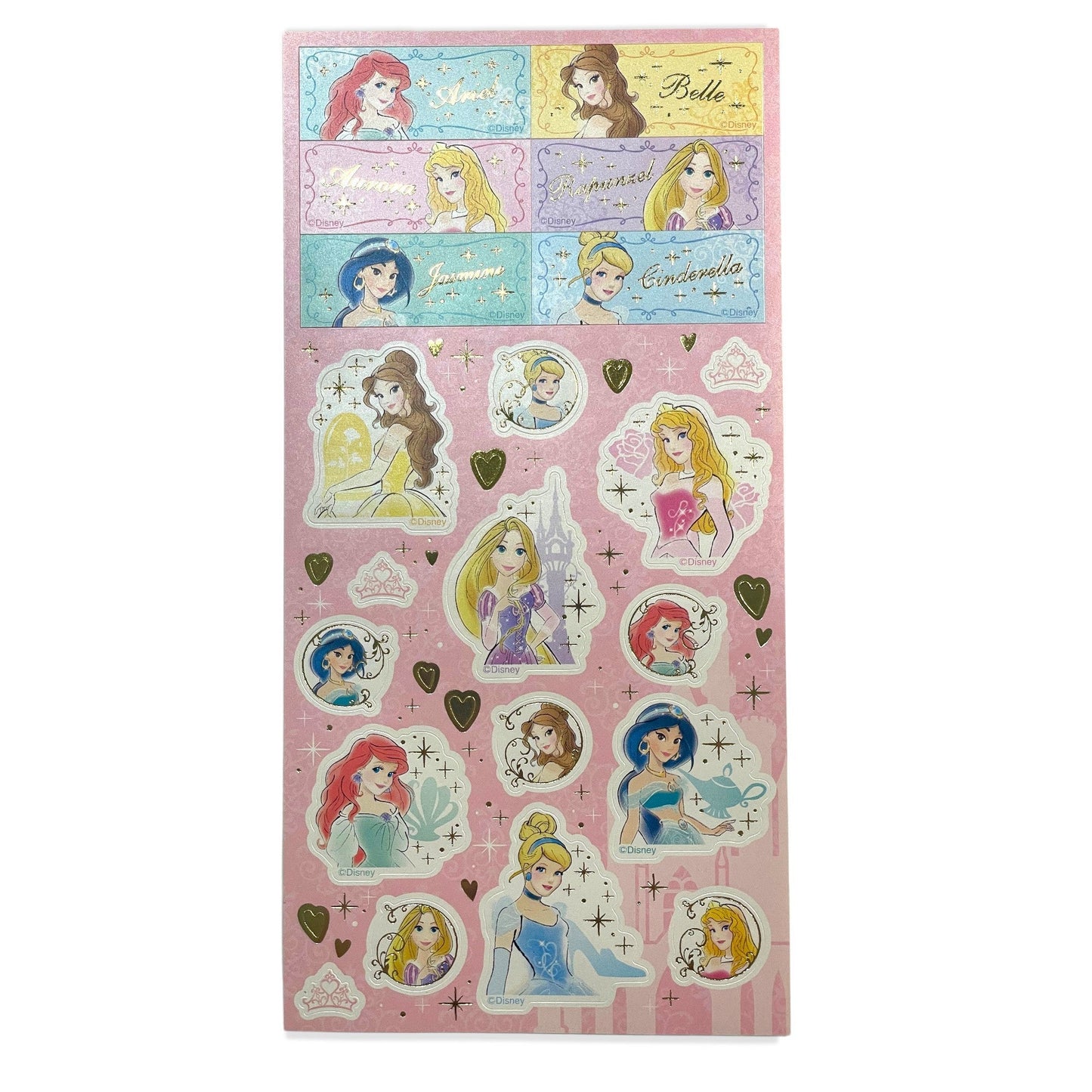 Disney Princess Stickers - 28 Pieces