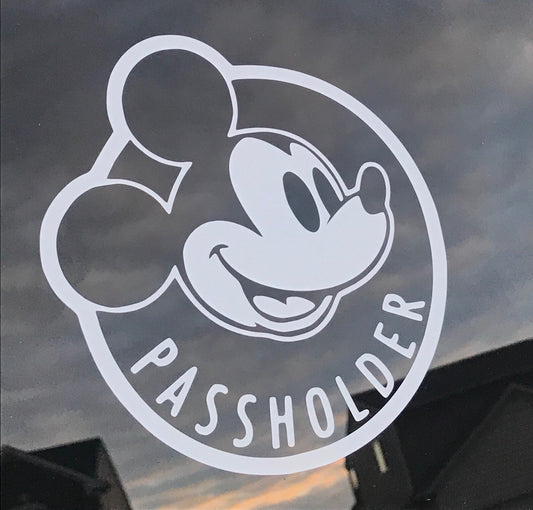 Annual Passholder Decal Sticker