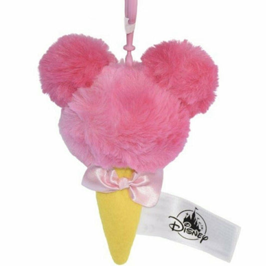 Minnie Mouse Ice Cream Cone Disney Keychain