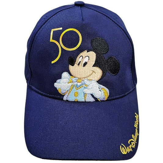 50th Celebration Mickey Mouse Youth Baseball Cap