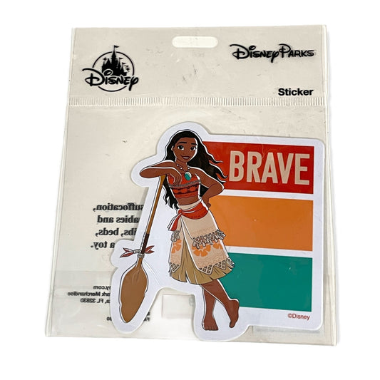 Moana Brave Princess Sticker