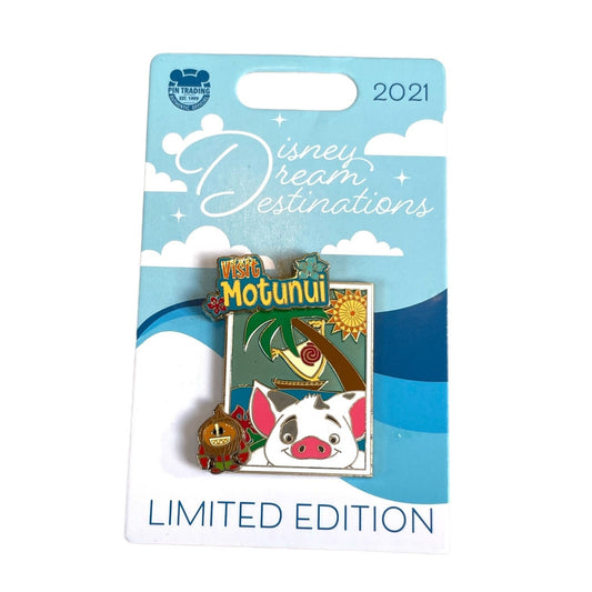 Disney Dream Destinations -Visit Motunui - Pua - Limited Edition 2500