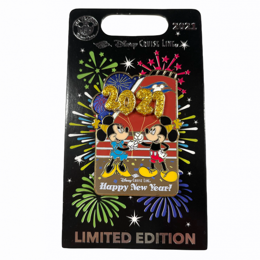 Disney Cruise Line 2021 Happy New Years Limited Edition Pin