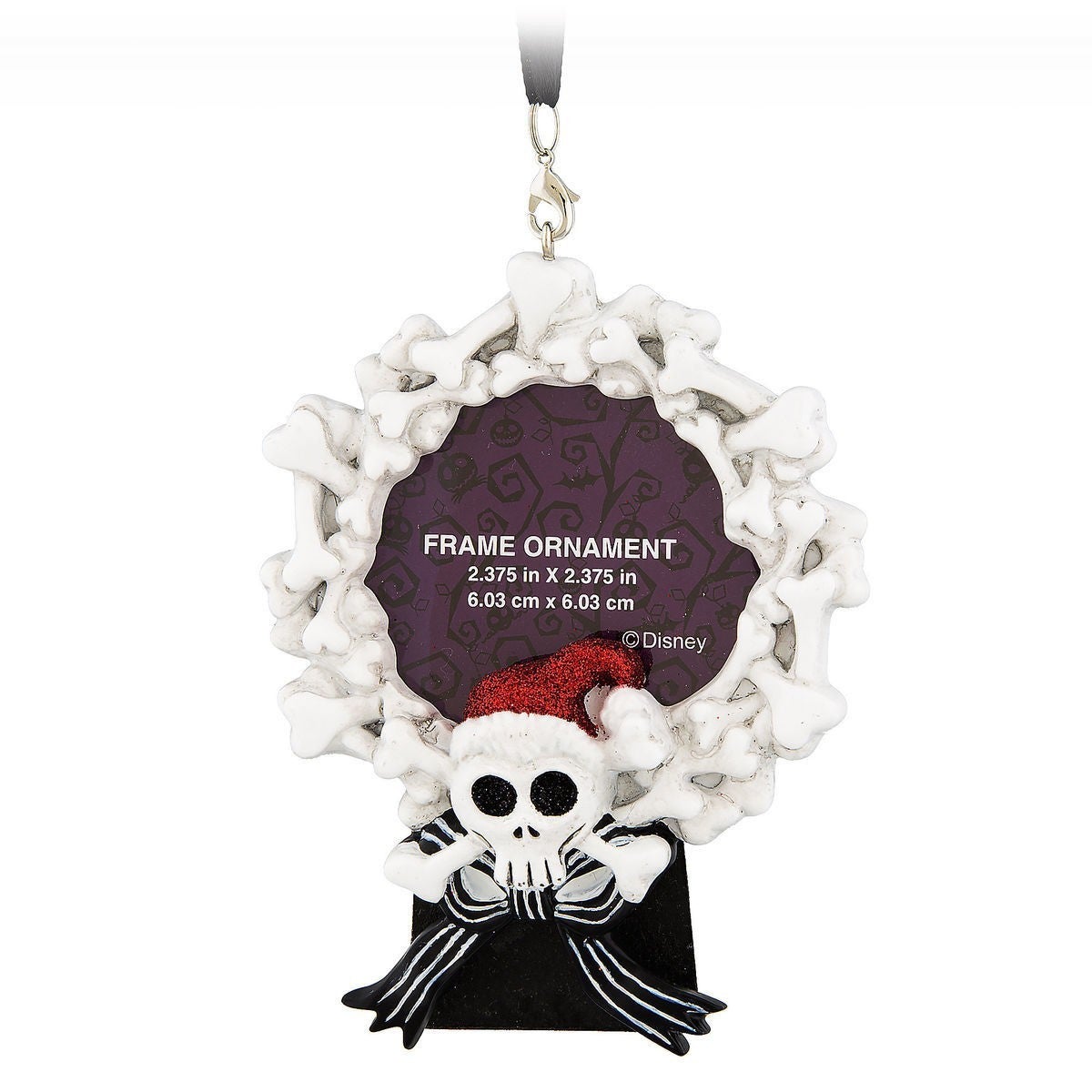 Bone Wreath Disney Frame Ornament - Jack Skellington
