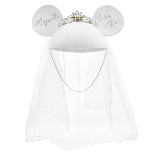 Minnie Mouse Bride Ear Hat