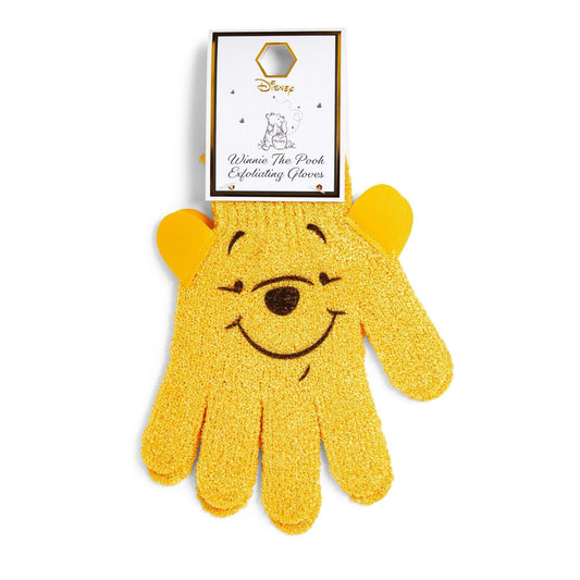 Winnie the Pooh Reusable Exfoliating Cleaning Facial Gloves