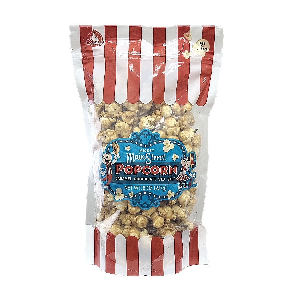 Chocolate Caramel Sea Salt Disney Mickey Main Street Popcorn